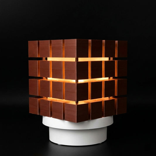 Cubestack · 3D Printed Modular Cube Light with Color-Shifting Glow