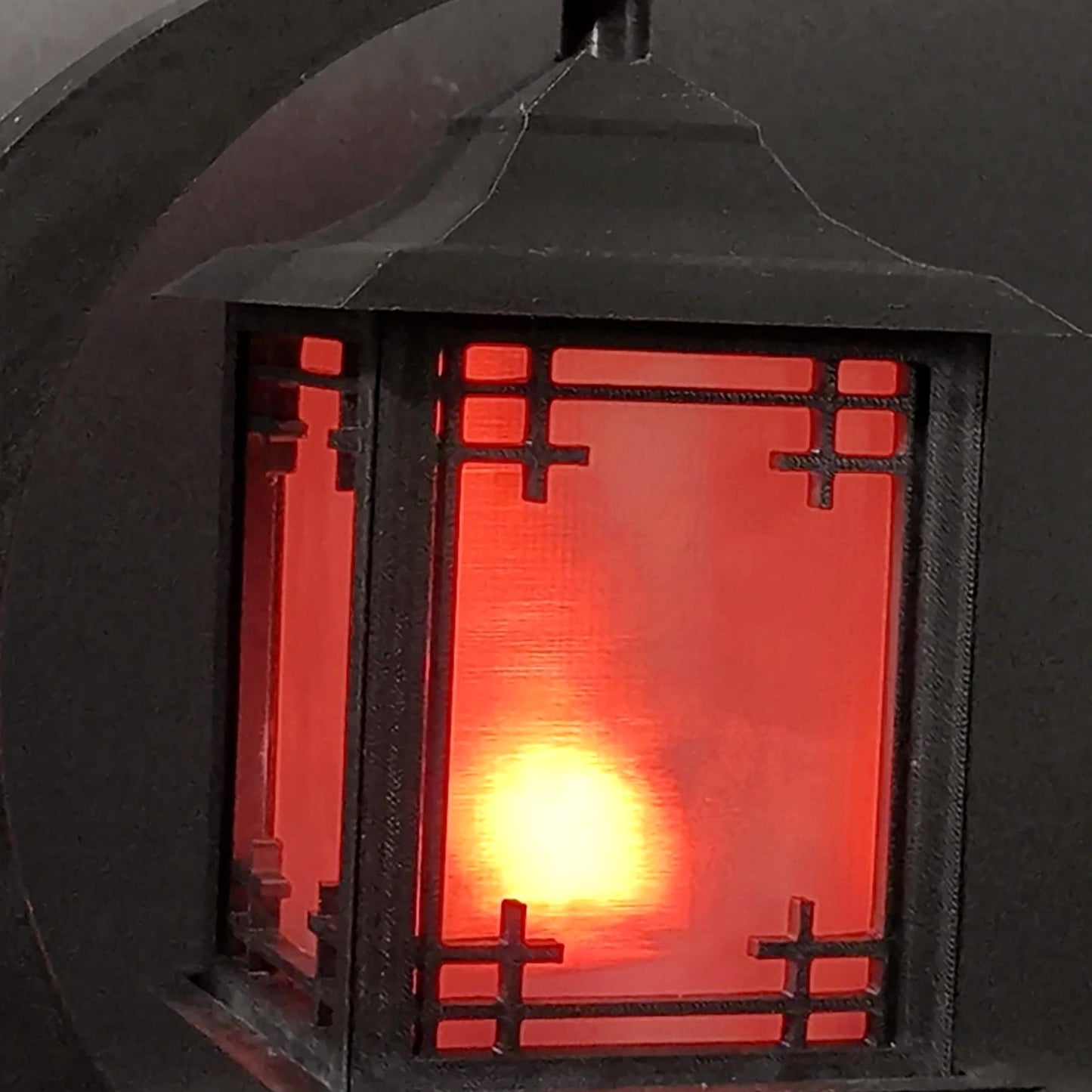 Lantern Pendant · 3D Printed with RGB Warm Glow