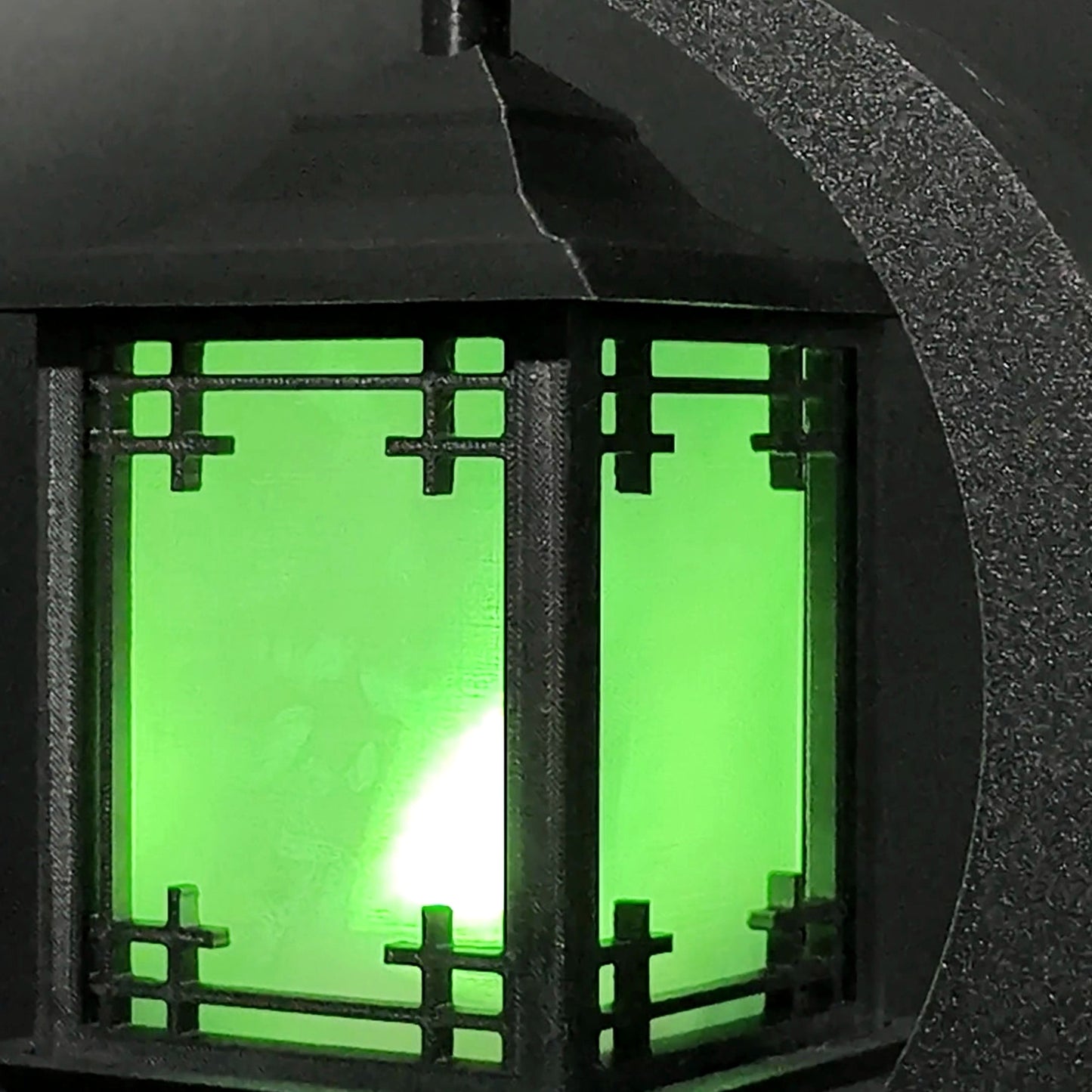 Lantern Pendant · 3D Printed with RGB Warm Glow